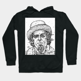 CAPTAIN BEEFHEART ink portrait Hoodie